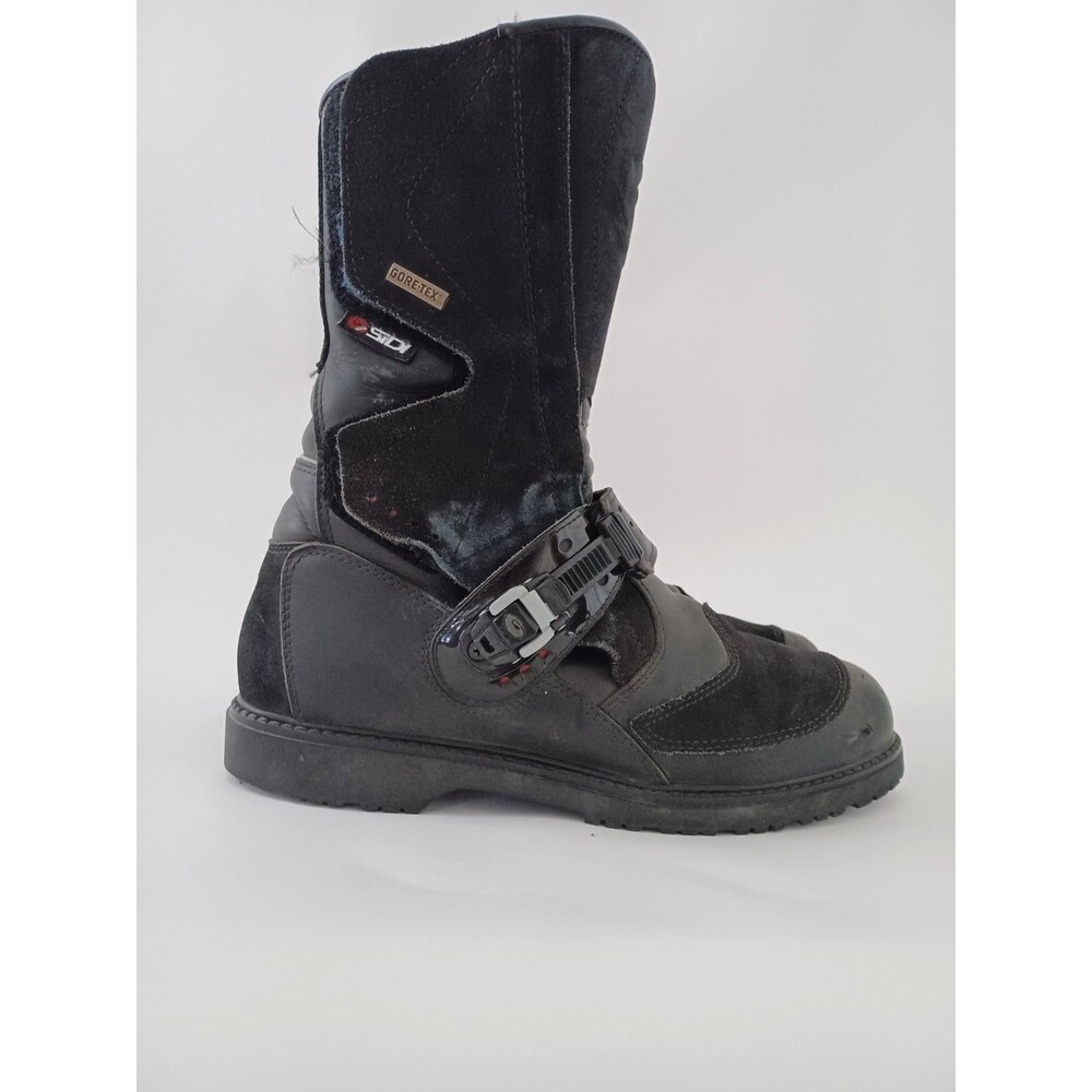 Sidi Canyon Gore-Tex Motorcycle Riding Boots Black Touring Mens 11  US 45 EU